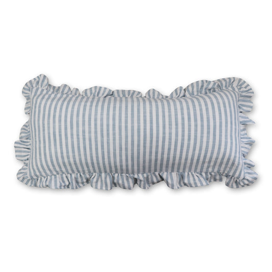 Ruffles Blue Cushion 35 x 70cm