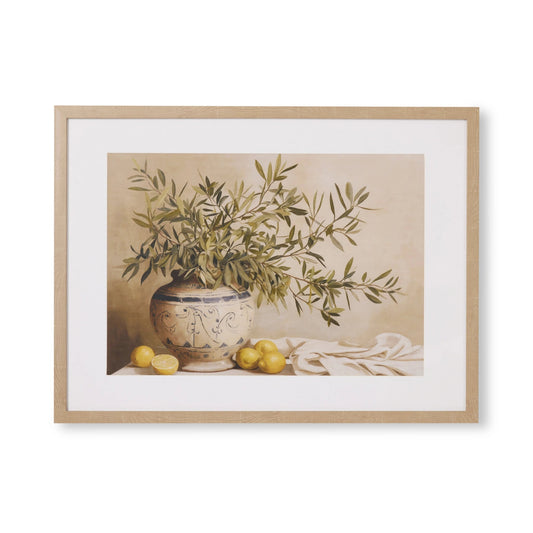 Olive Bouquet Framed Print