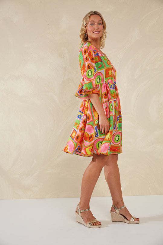 Portofino Tie Dress - Haven