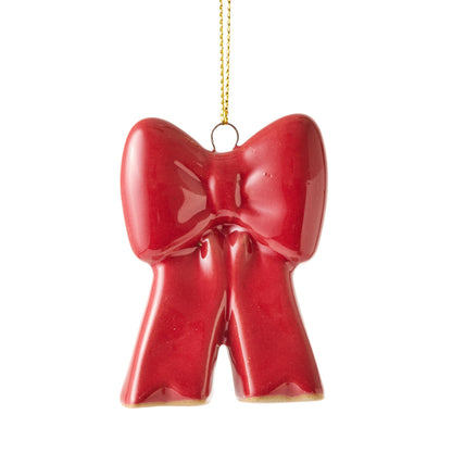 Bow Ceramic Hanging Decoration