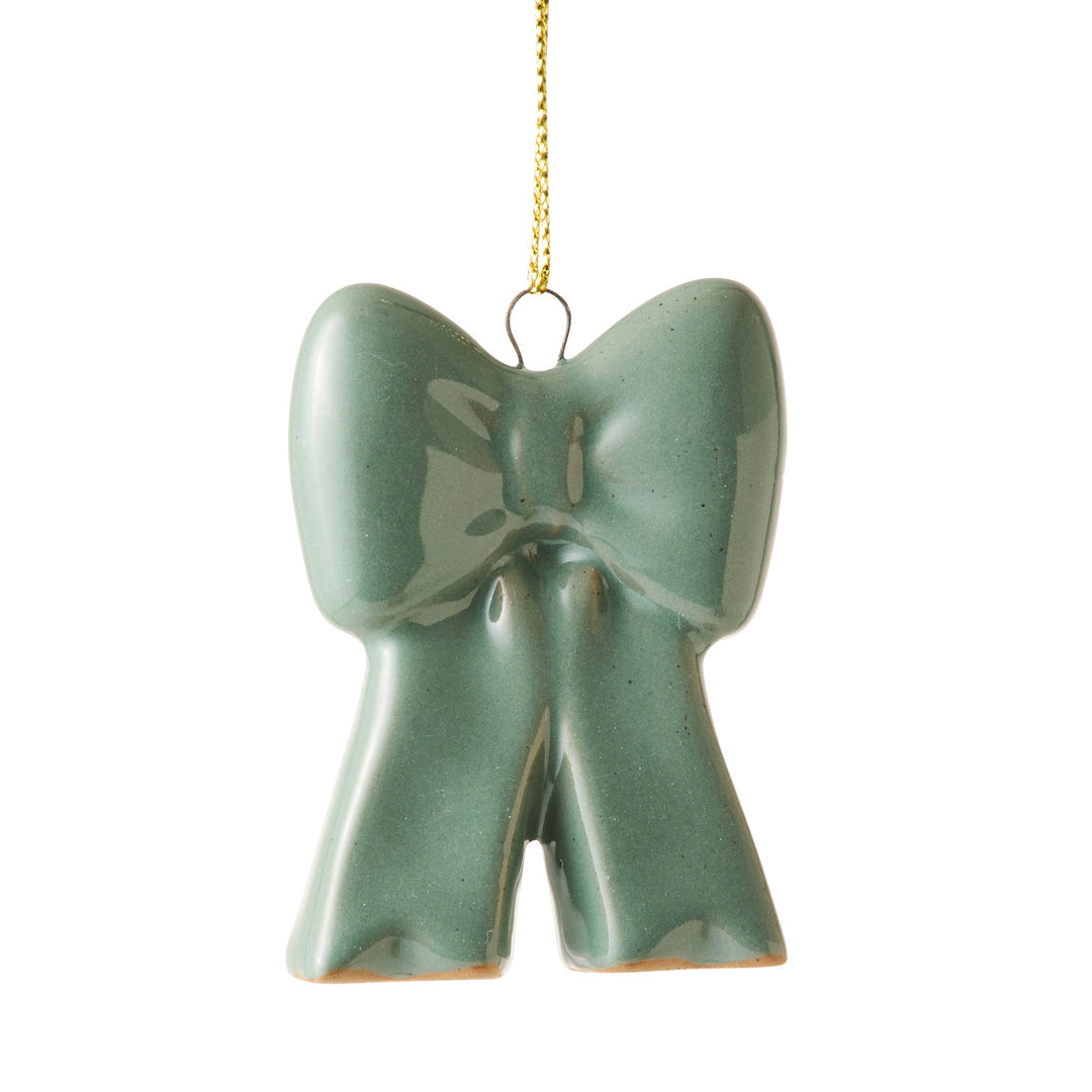 Bow Ceramic Hanging Decoration