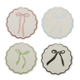 Bows Ceramic Coasters