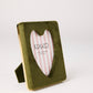 Campsite Heart Velvet Photo Frame