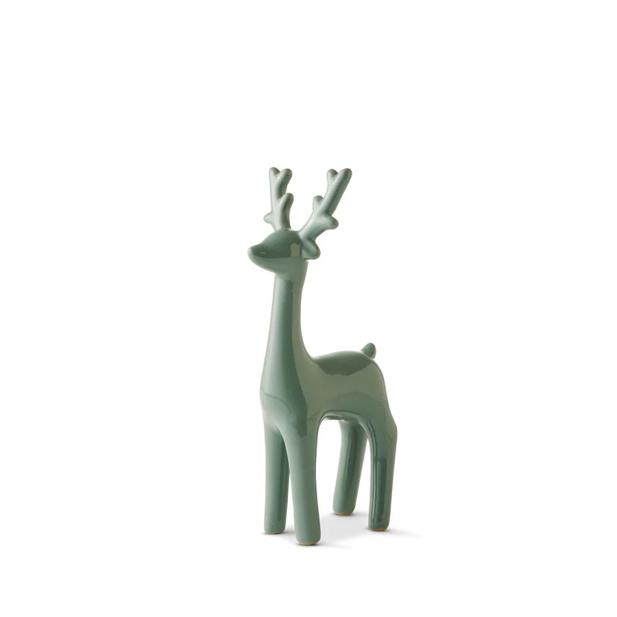 Reindeer Green Decor Small