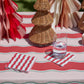 Kit Wavy Red/Pink Alfresco Tablecloth