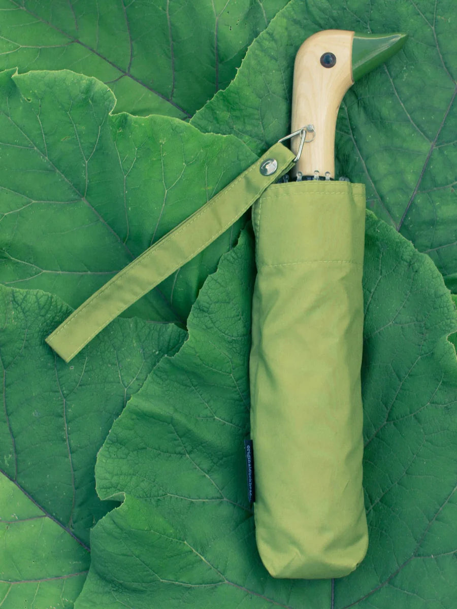 Olive Compact Duck Umbrella
