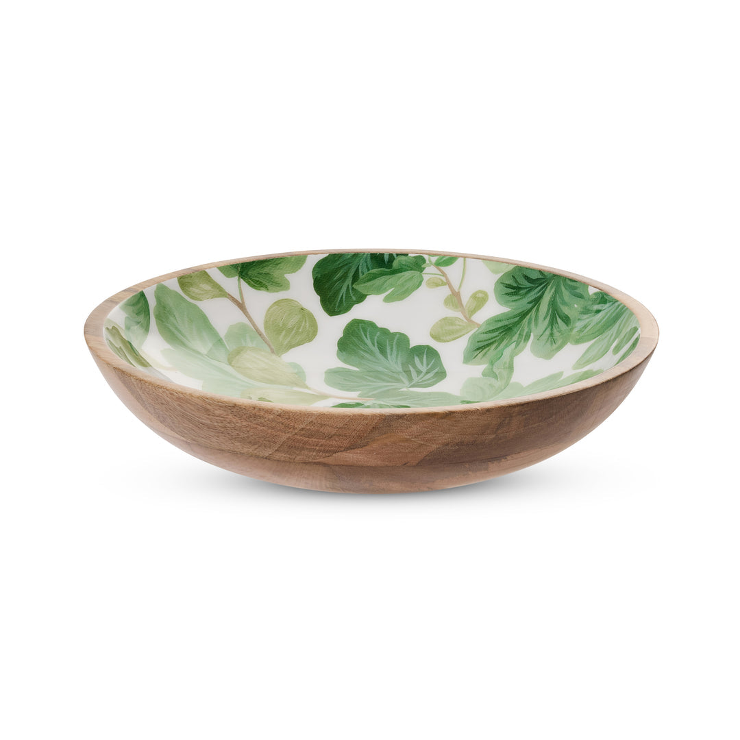 Fig Enamel Salad Bowl
