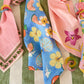 Flower Chain Embroidered 4P Napkin Set