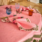 Flower Chain Embroidered Tablecloth Standard Rectangular