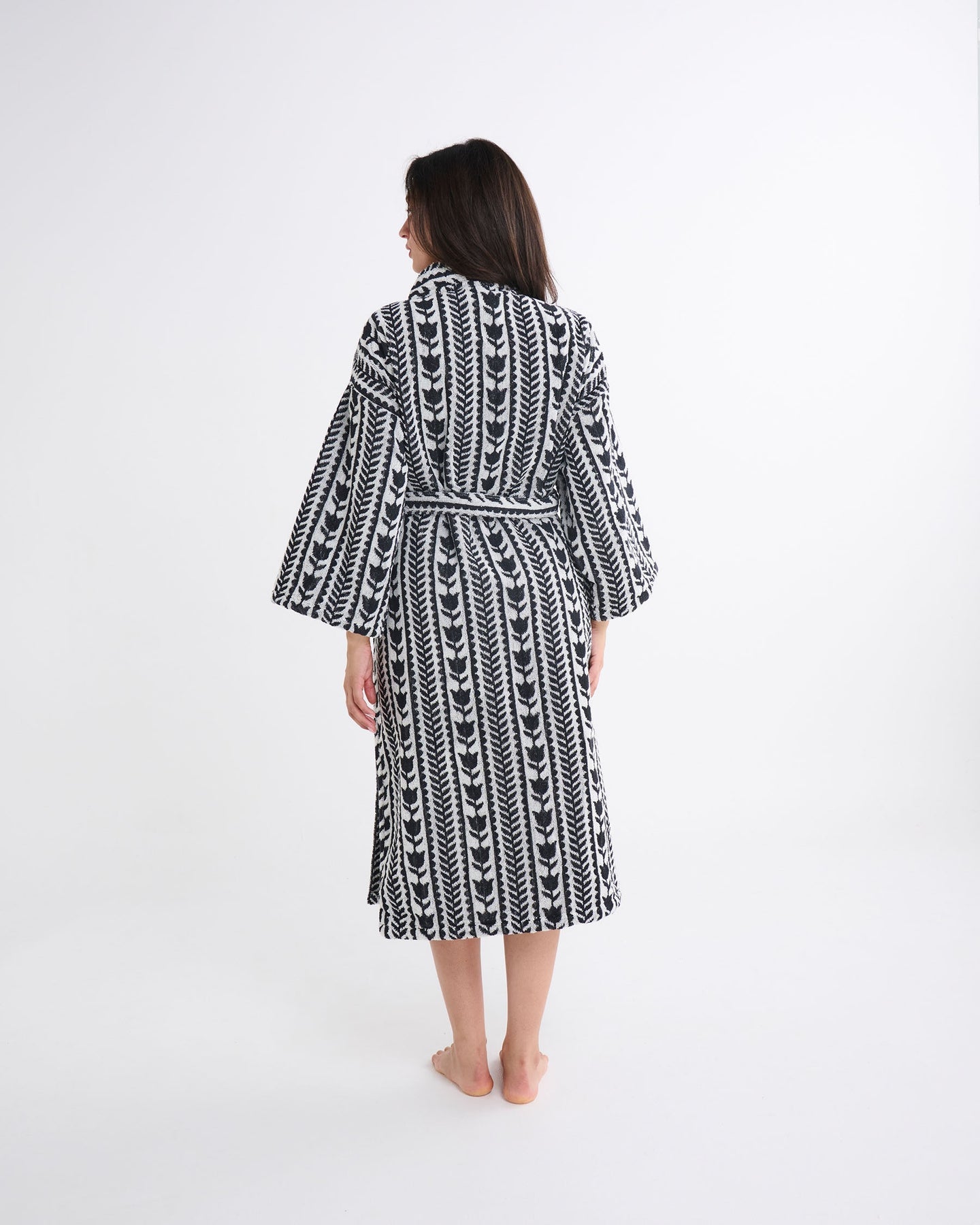 Flower Chain Terry Robe