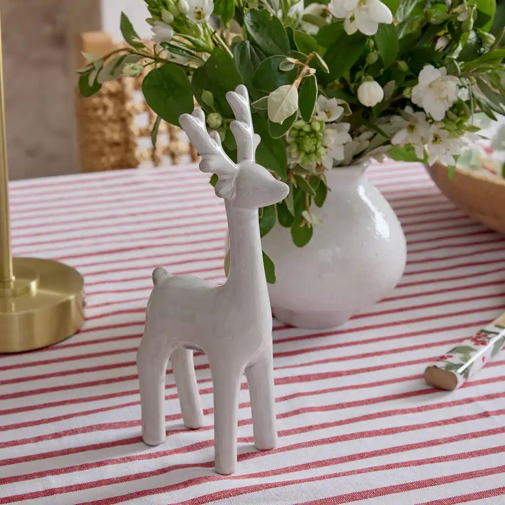 Reindeer Ivory Decor Small