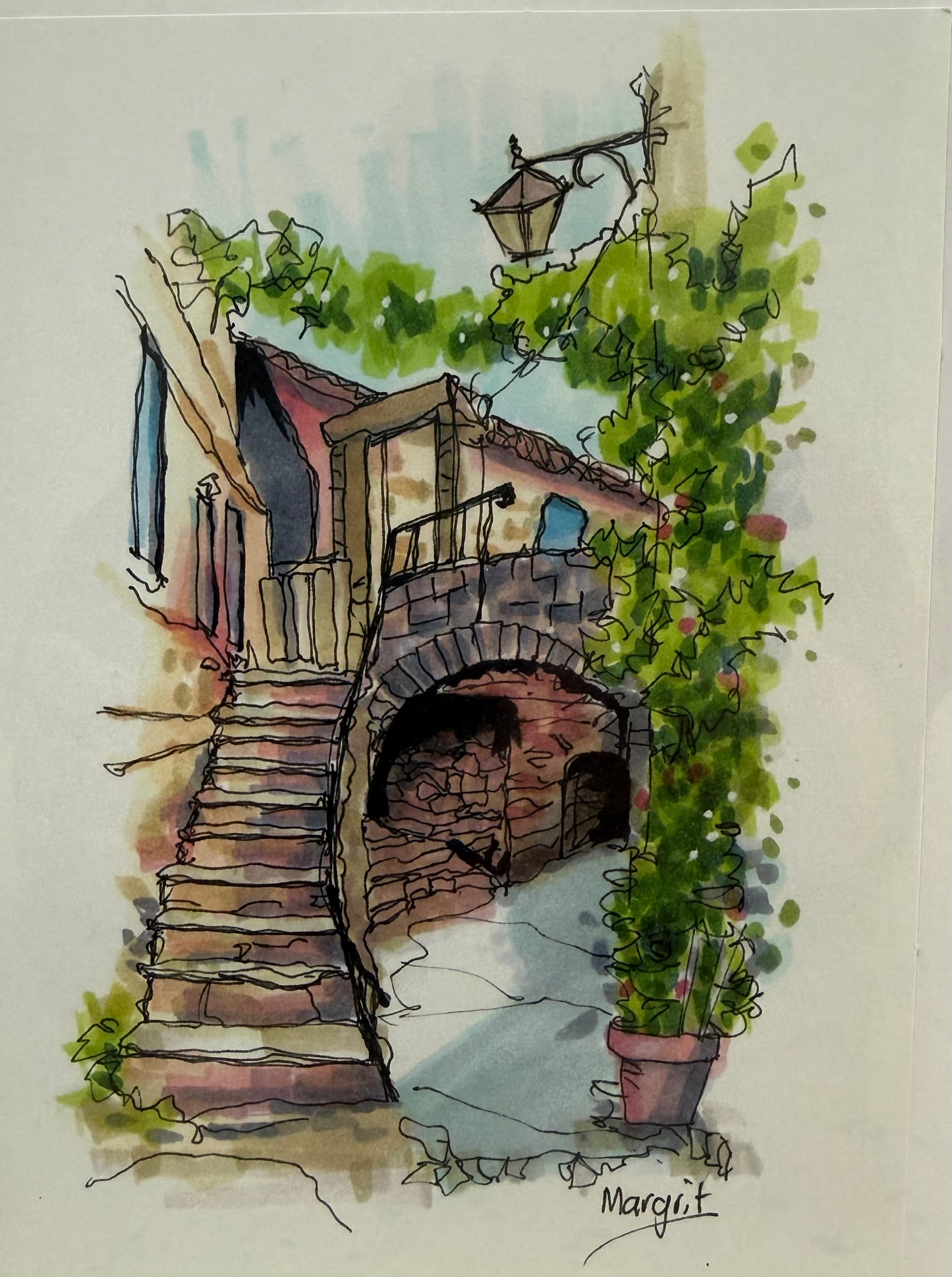 The Archway Greeting Card