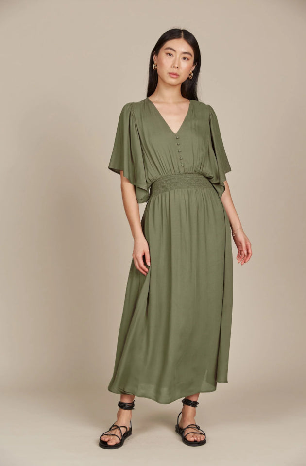 Esme Button Dress - Isle Of Mine