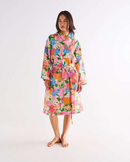Follow The Sun Linen Robe