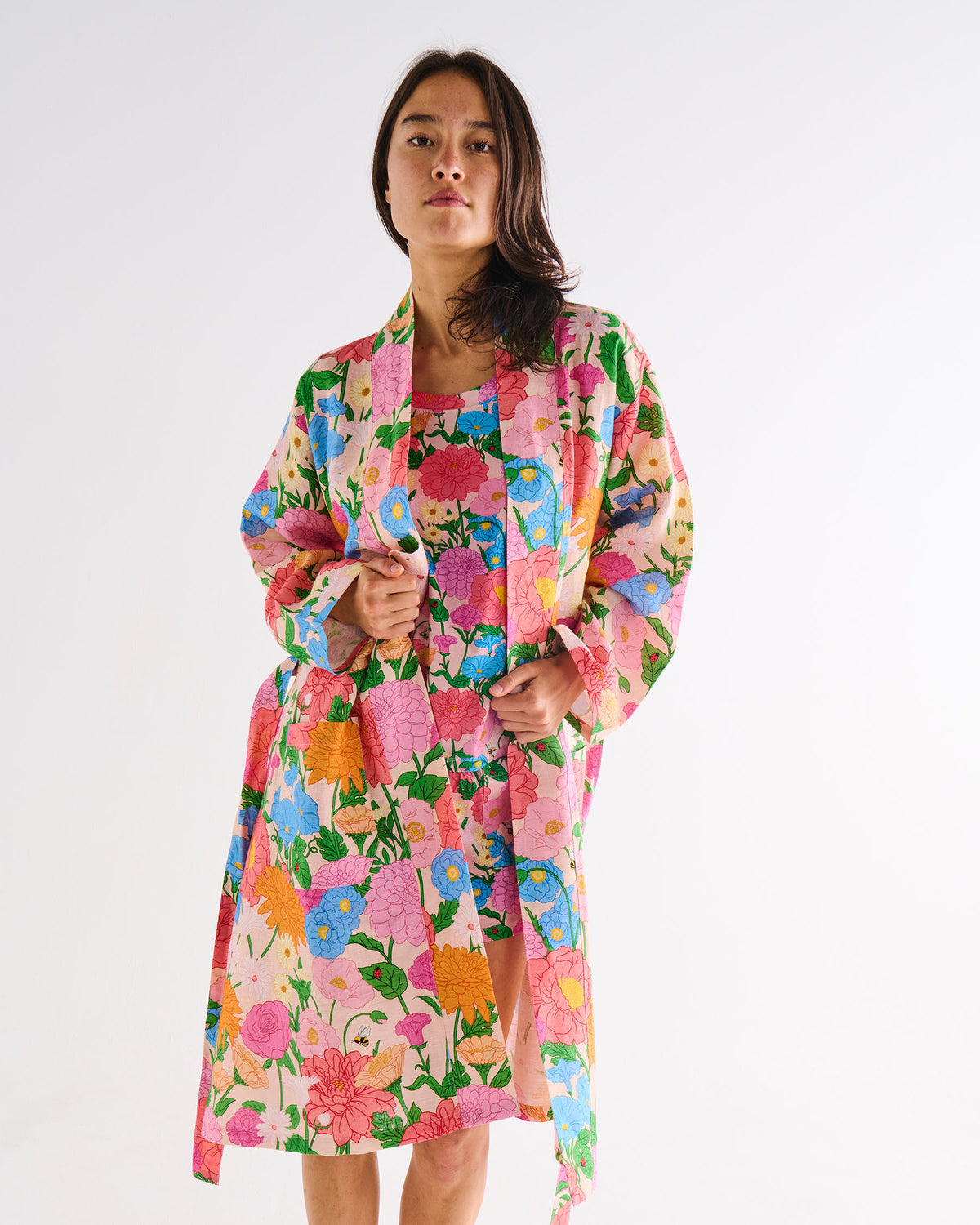 Follow The Sun Linen Robe