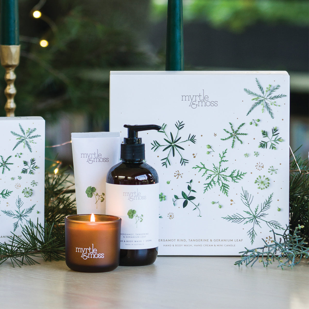 Christmas Trio ~ Bergamot Rind Tangerine & Geranium Leaf