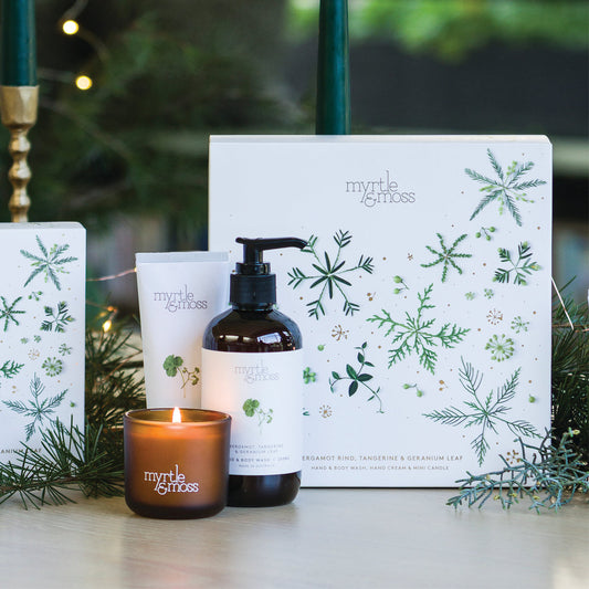 Christmas Trio ~ Bergamot Rind Tangerine & Geranium Leaf