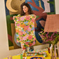 Follow The Sun Yellow Tea Towel