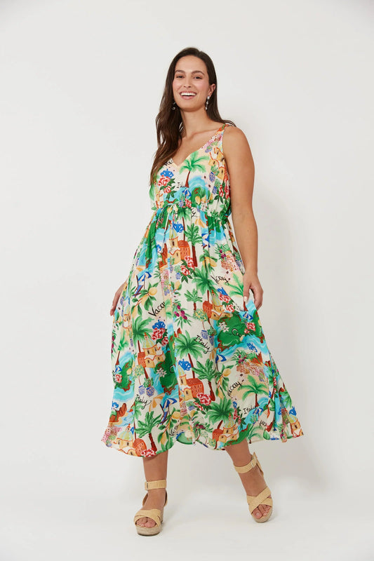 Isola Tank Maxi Dress - Haven