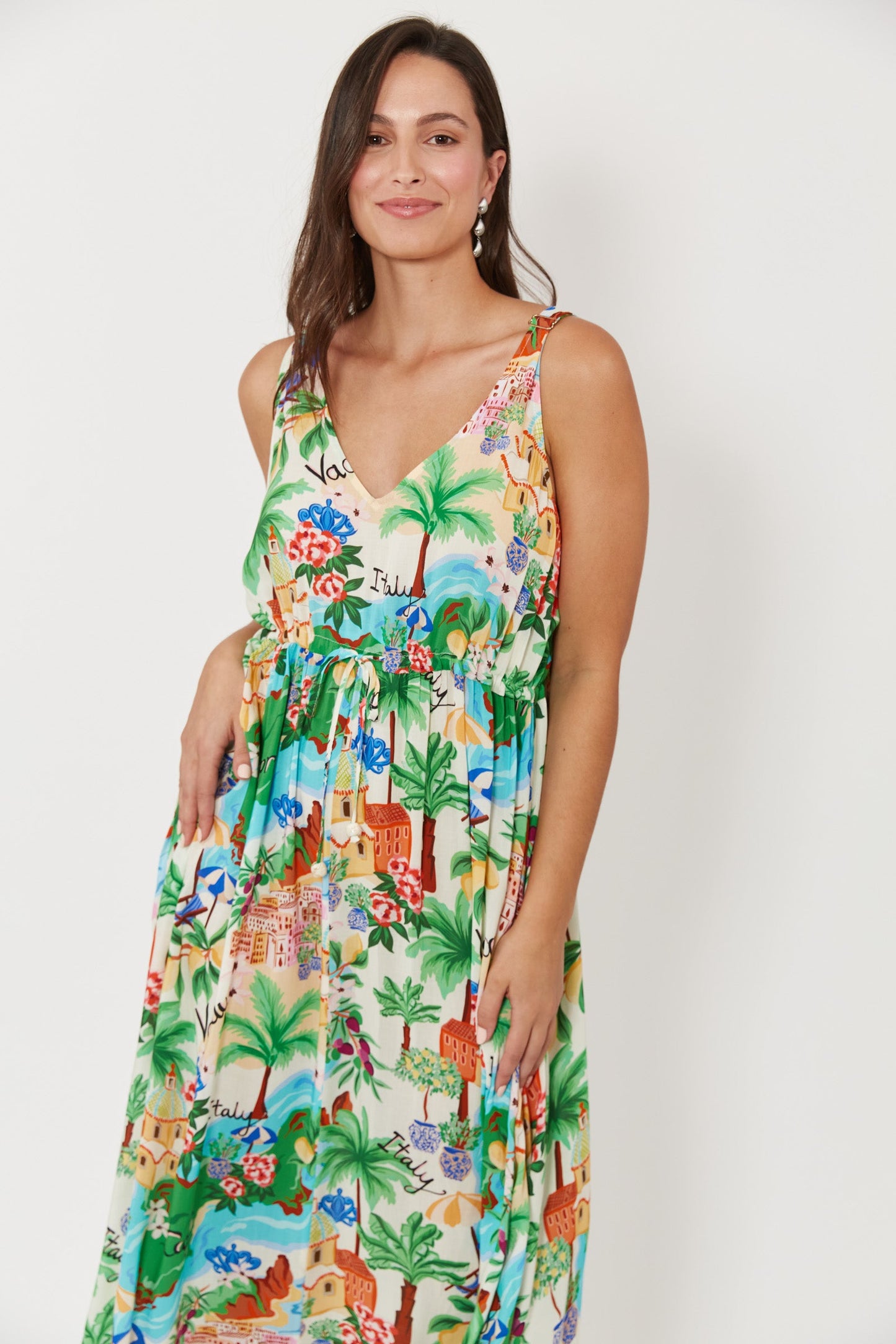 Isola Tank Maxi Dress - Haven