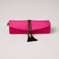 Prickly Pear Velvet Jewellery Roll