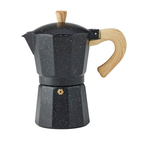 Titas Stovetop Espresso Maker 6 Cup Black