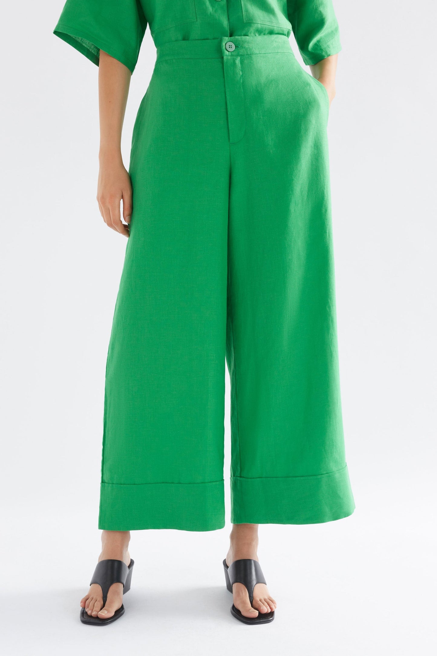 Anneli Light Linen Pant - Elk The Label