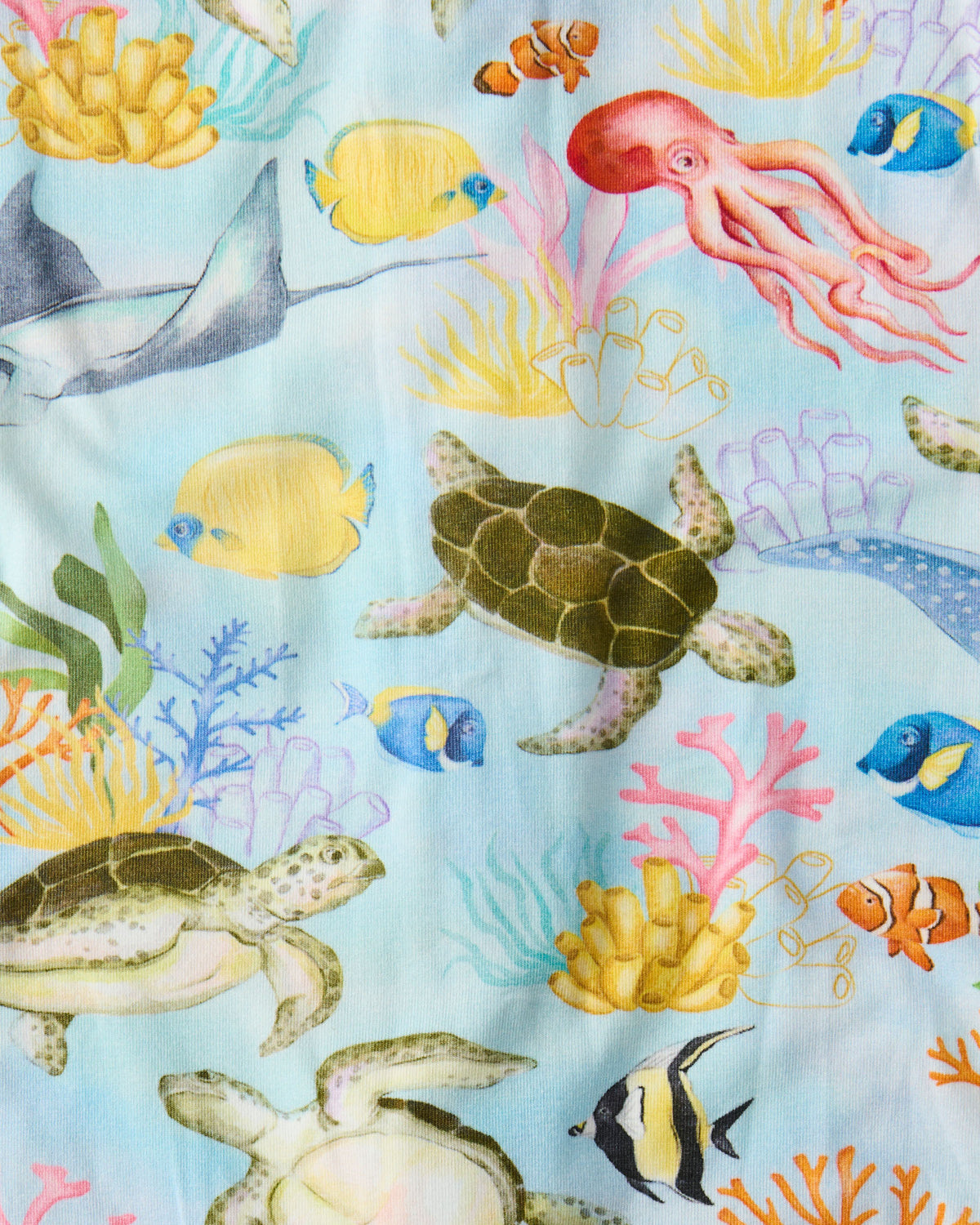 Reef Life Organic Cotton Bib