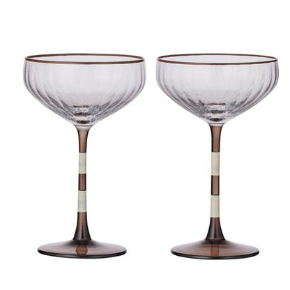 Lena S/2 Coupe Glasses