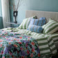Spring In The Air Reversible Linen Quilted Bedspread