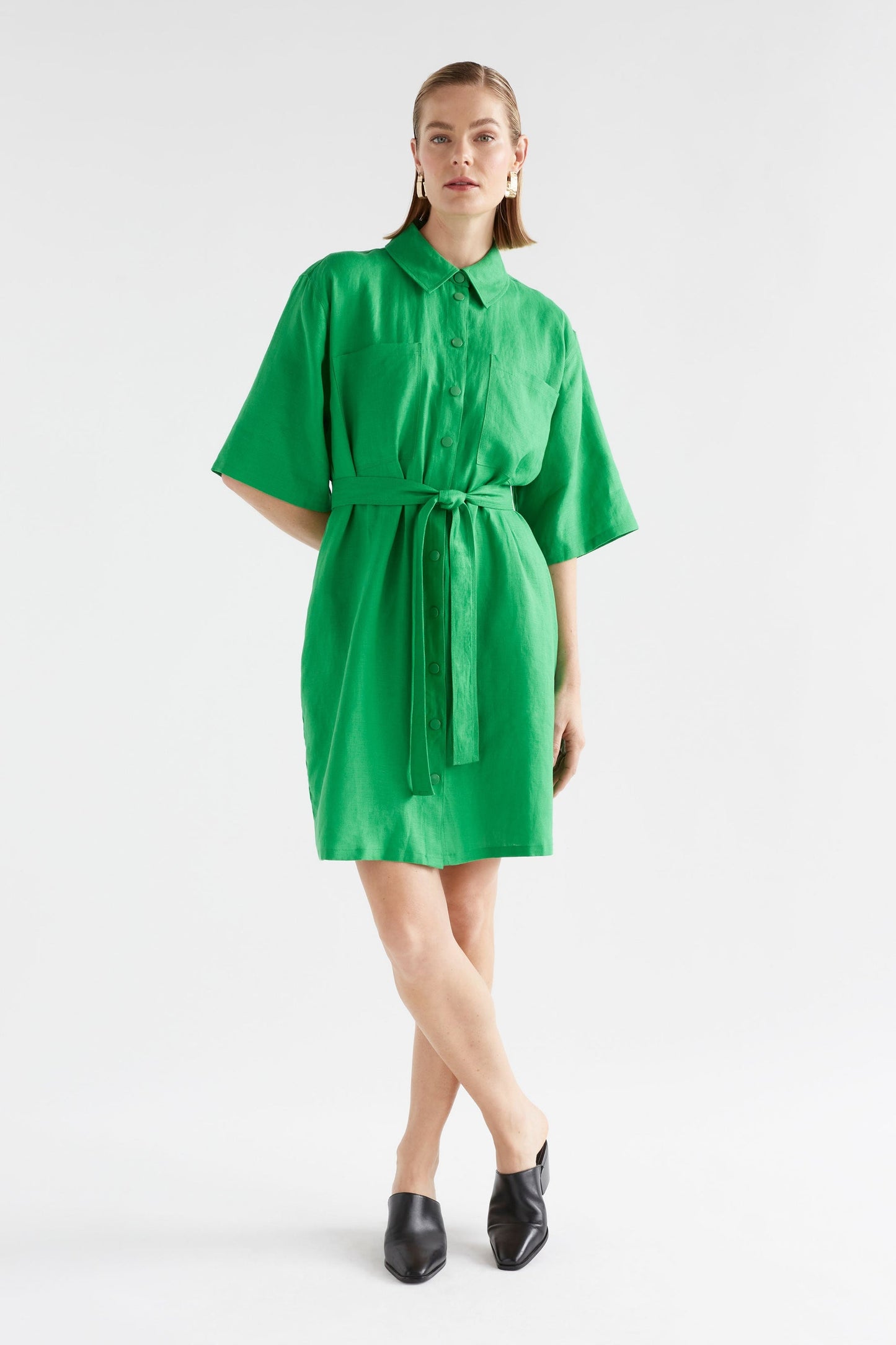 Nayte Linen Dress - Elk The Label