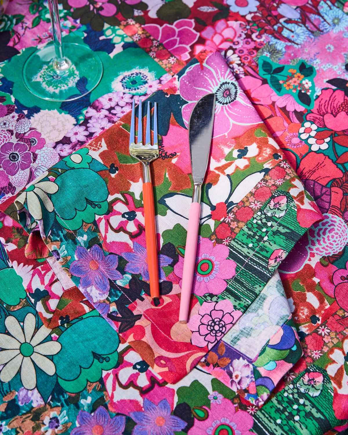 Kip&Co x Romance Was Born Flower Power 4P Napkin Set
