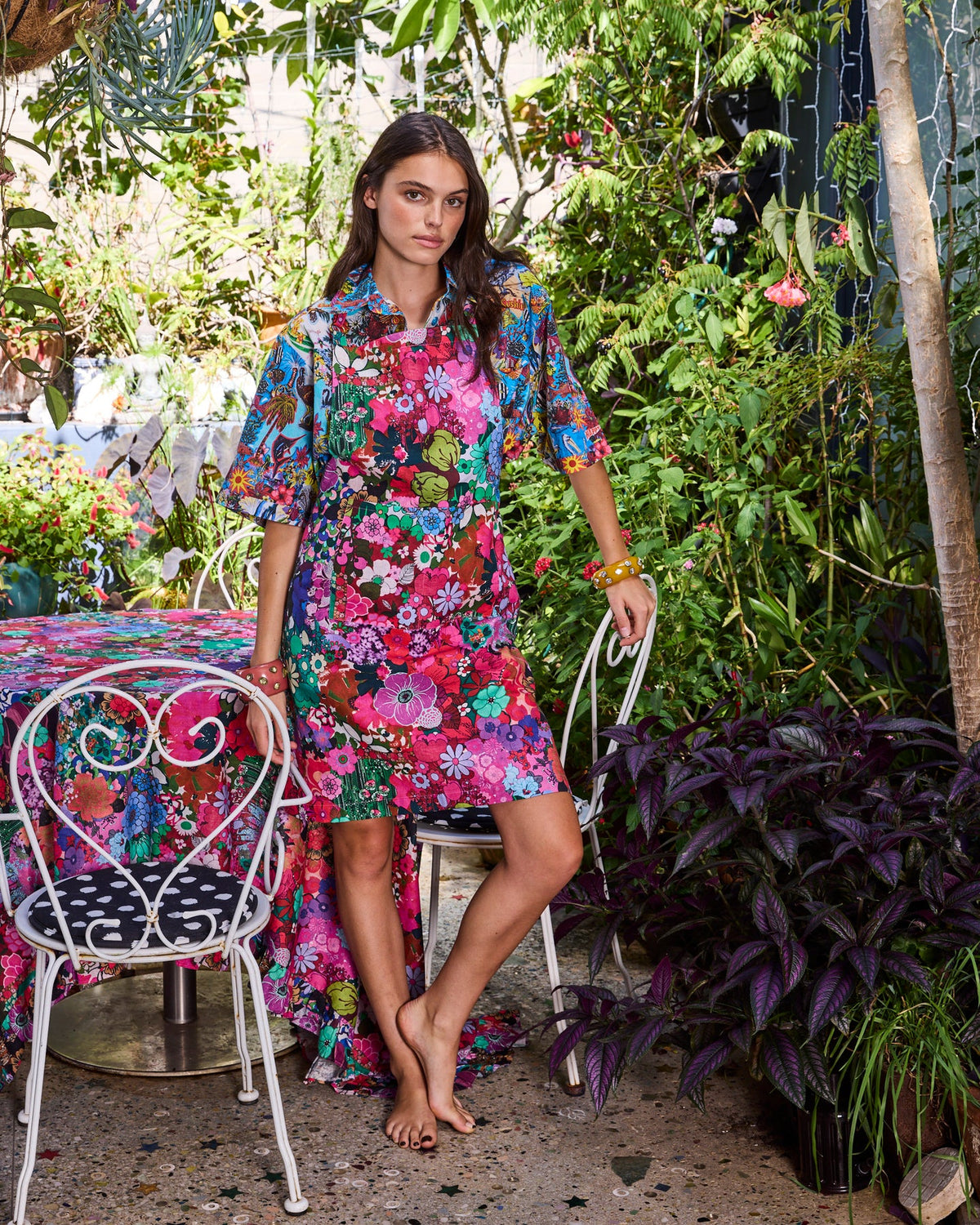 Kip&Co x Romance Was Born Flower Power Apron