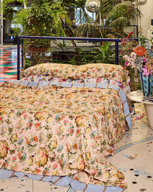 Kip&Co x Romance Was Born Secret Garden Organic Cotton Quilt Cover Queen