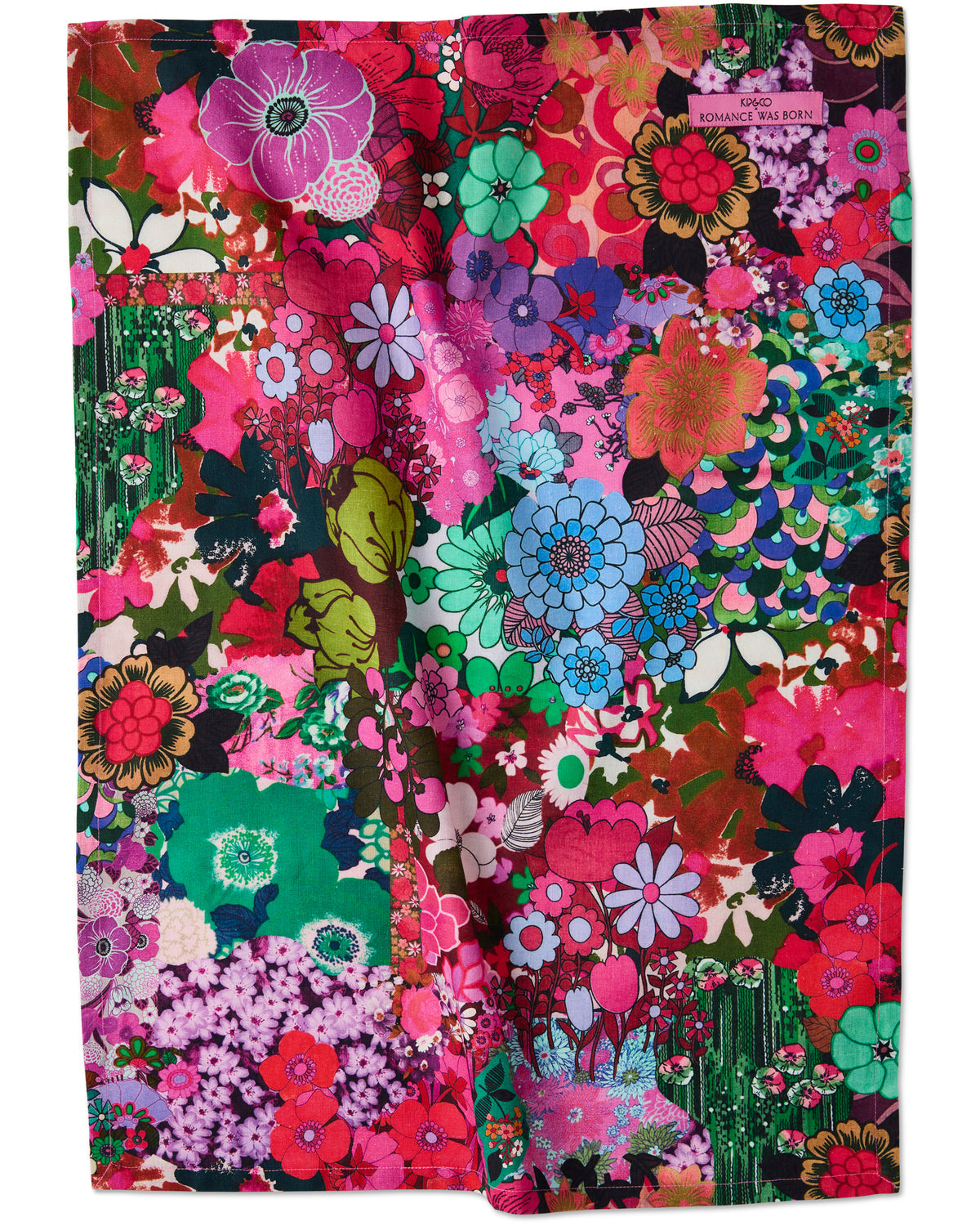 Kip&Co x Romance Was Born Flower Power Tea Towel
