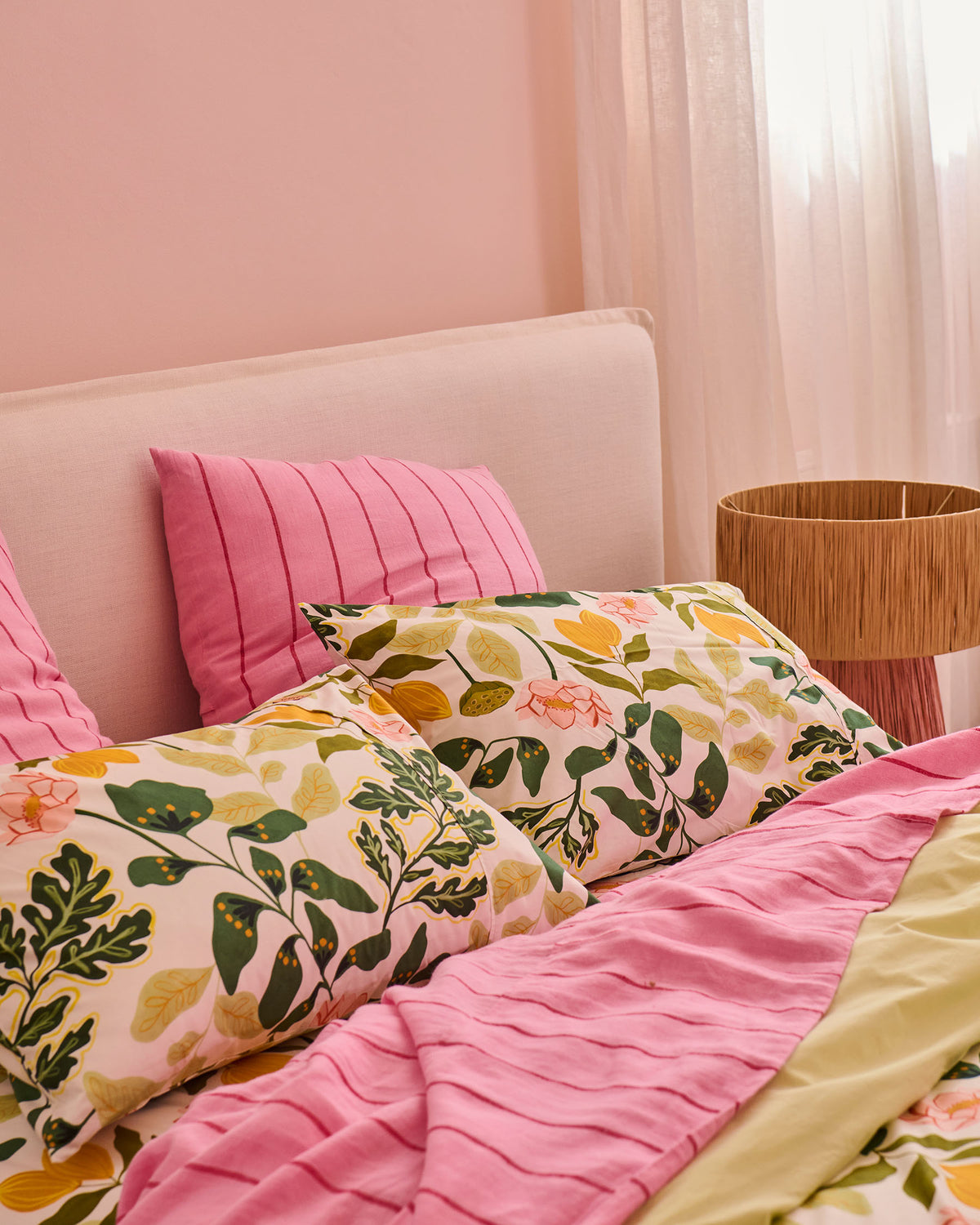Wander Organic Cotton Pillowcases 2P Std Set