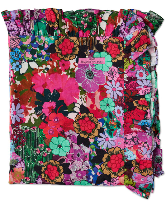 Kip&Co x Romance Was Born Flower Power Pink Tablecloth Standard Rectangular