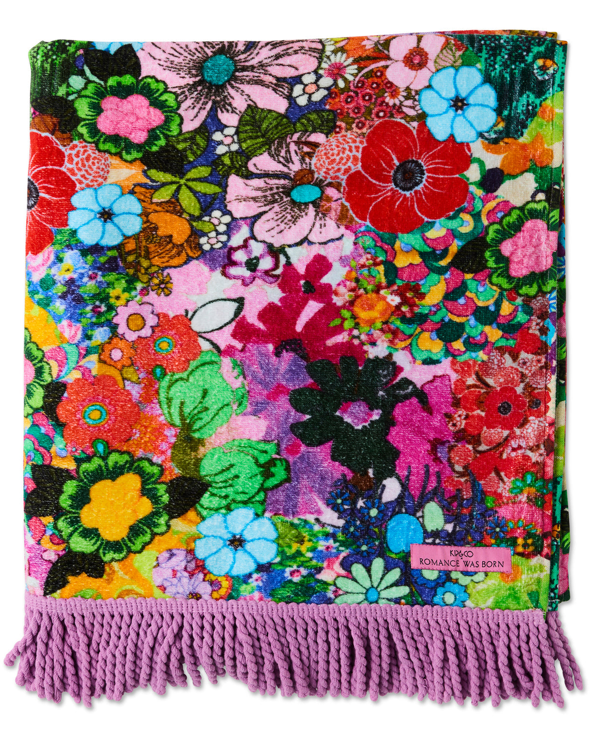 Kip&Co x Romance Was Born Flower Power Pink Terry Beach
