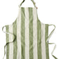 Moss Stripe Apron