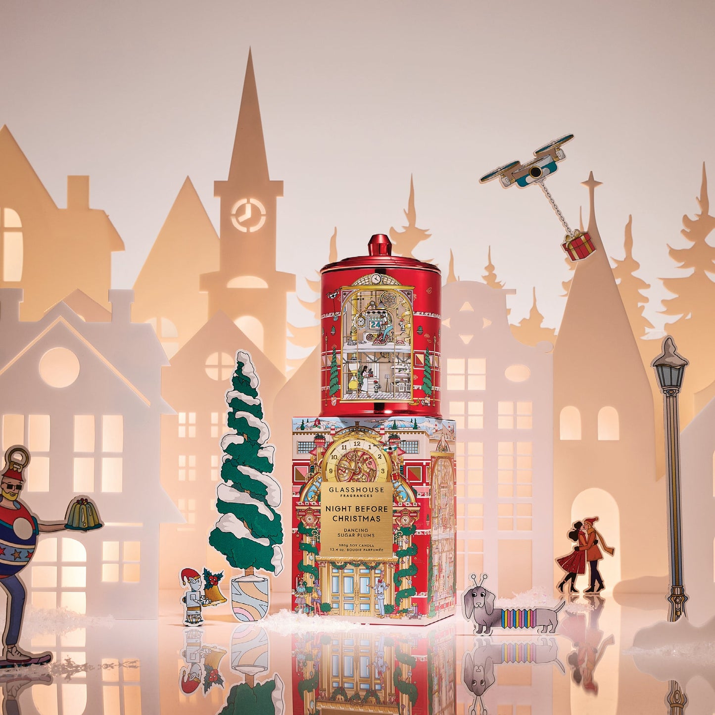 Night Before Christmas 380g Candle
