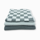 Dishcloth Variety 3pk - Sea Foam Chequer