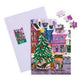Joy Laforme Christmas Square Greeting Card Puzzle