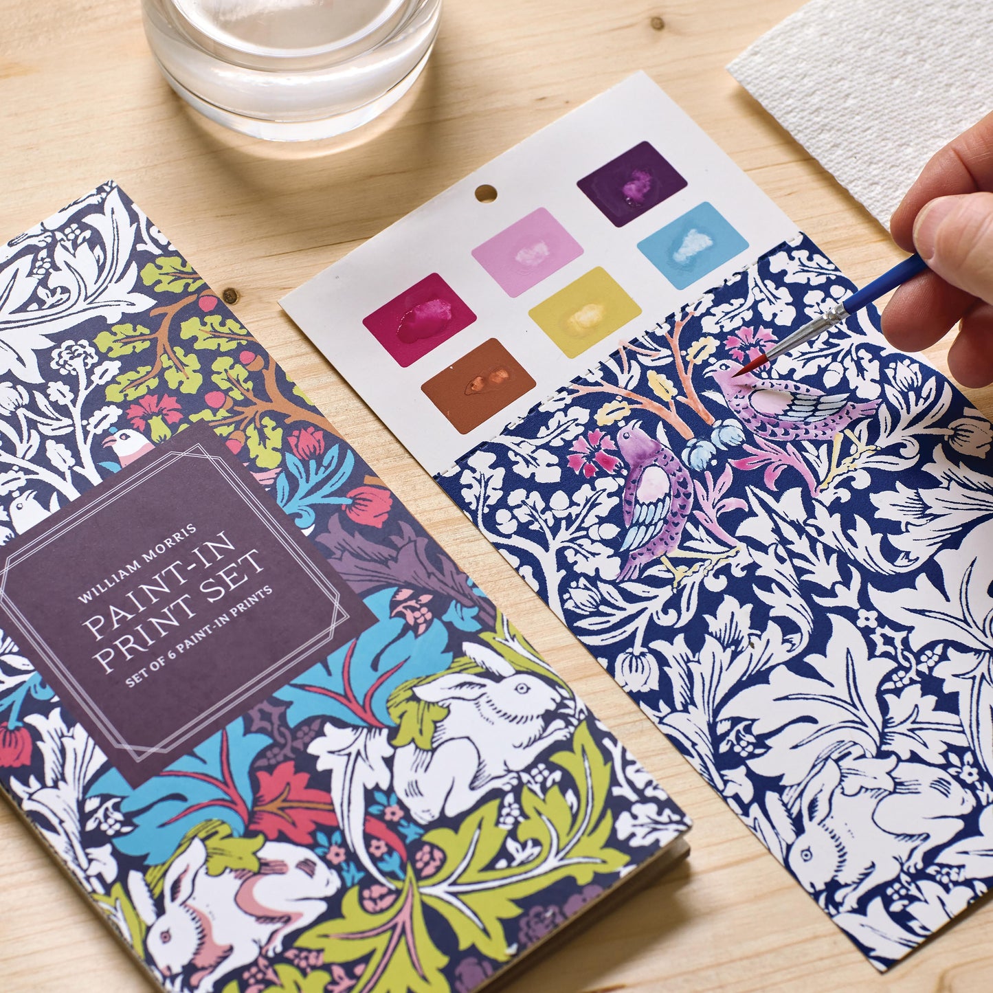 William Morris Paint-In Print Set