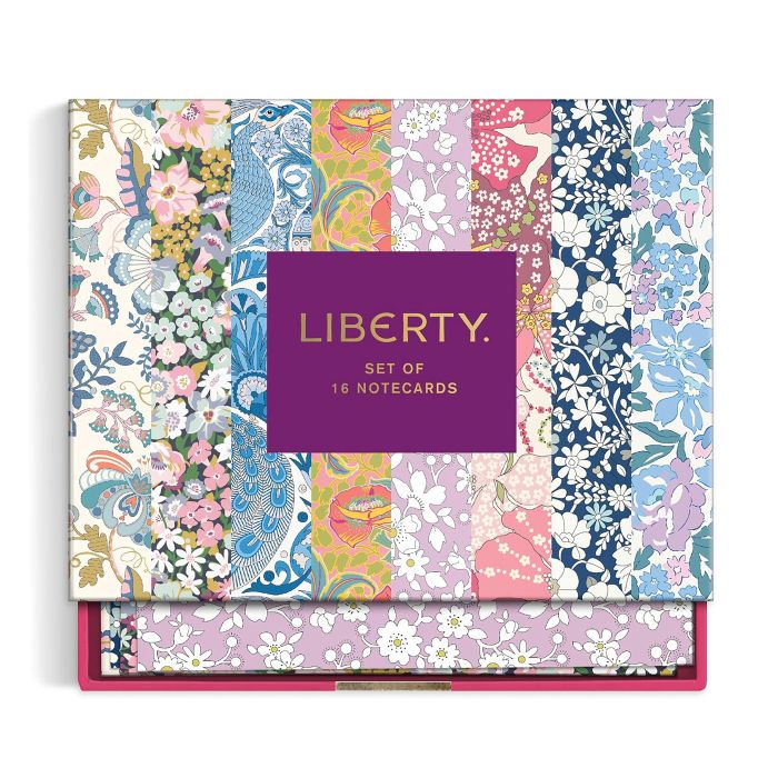 Liberty Floral Greeting Notecard Set
