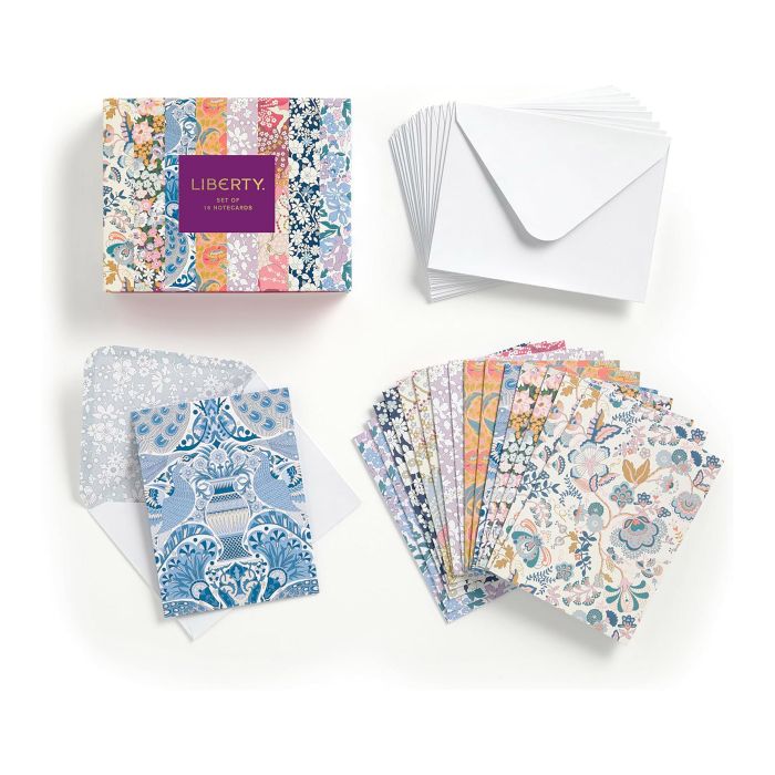 Liberty Floral Greeting Notecard Set