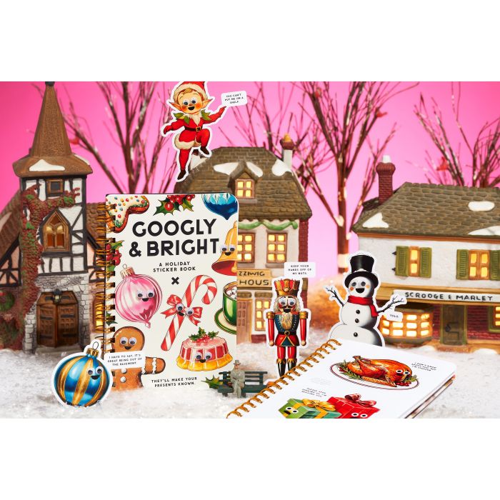Googly & Bright Holiday Sticker Book