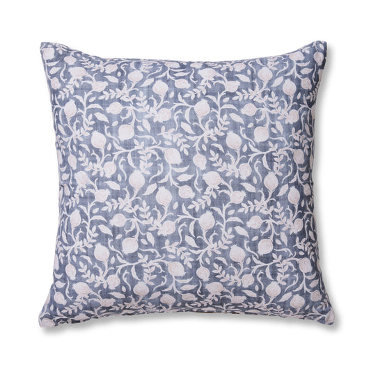 Vienna Blue/Beige Cushion - Madras Link