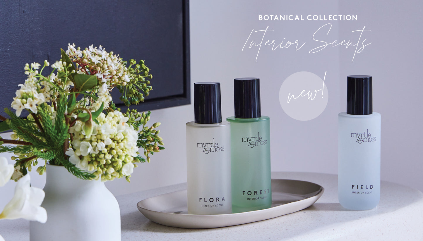 Botanical Interior Scent - Myrtle & Moss