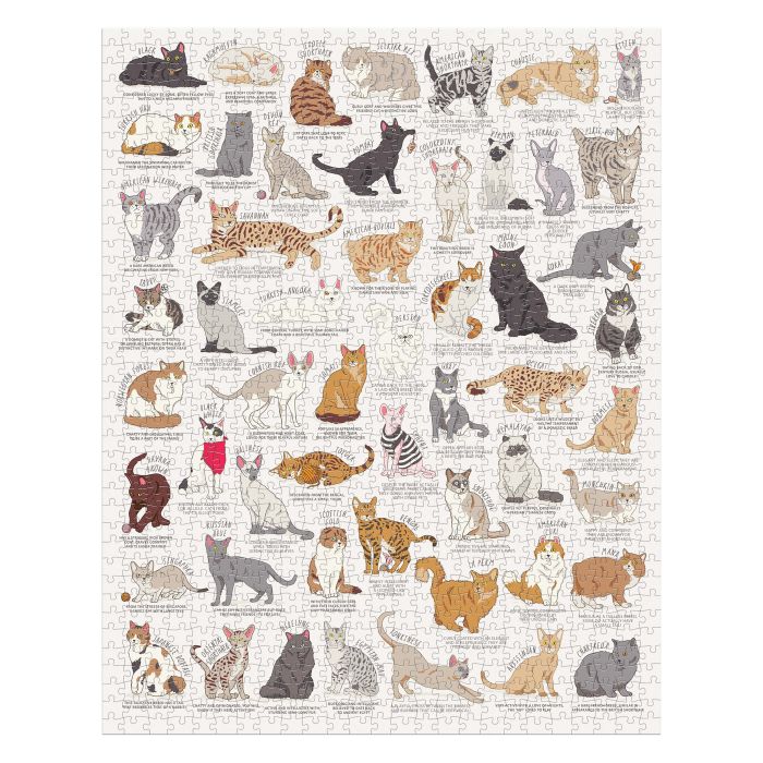 Cat Lovers Jigsaw Puzzle