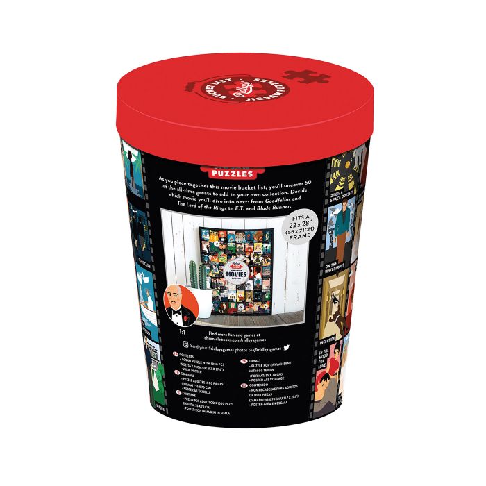 Bucket List Puzzle - 50 Must Watch Movies